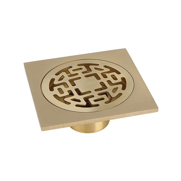  Nắp cống phễu thoát sàn ngăn côn trùng, rác thải, ngăn mùi hôi bằng đồng - HL40102 