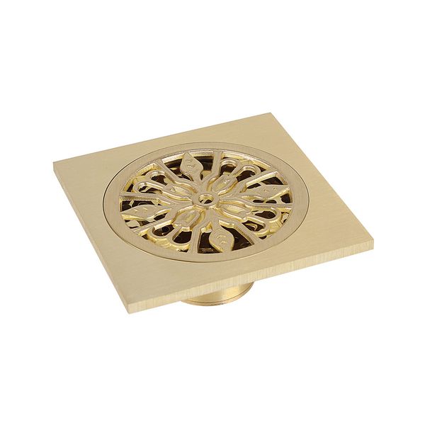  Nắp cống phễu thoát sàn ngăn côn trùng, rác thải, ngăn mùi hôi bằng đồng - HL40104 