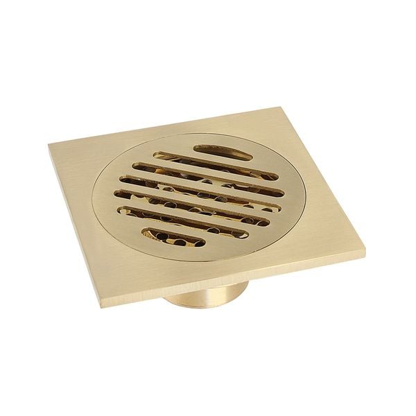  Nắp cống phễu thoát sàn ngăn côn trùng, rác thải, ngăn mùi hôi bằng đồng - HL40106 