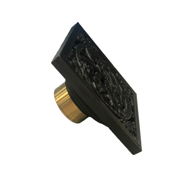  Nắp cống thoát sàn thoát nước thải, ngăn côn trùng, rác thải, mùi hôi bằng đồng - HL50012 