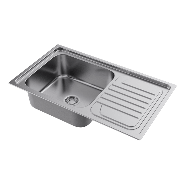  Chậu rửa chén bát stainless steel 1 hố HRN86 