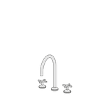  Vòi chậu lavabo 3 lỗ cao 270mm bằng đồng Hugò - HUG13 