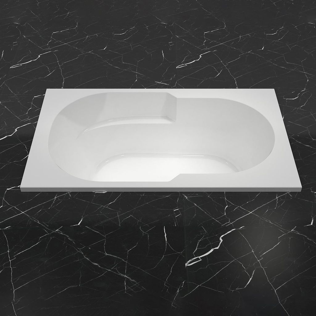  Bồn tắm drop-in chữ nhật bằng acrylic - 721HY 