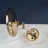  Gương trang điểm treo tường Ø24cm Intemporel Gold 