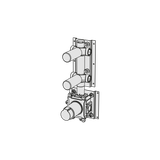  Bộ trộn điều chỉnh nhiệt độ 2 đầu ra bằng đồng Geda Wellness - IGN41 