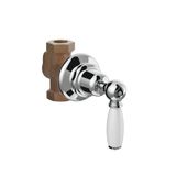  Shower Kit - Valve một chiều gắn tường cổ điển bằng đồng Italica Leve - 0/154 