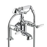  Vòi bồn tắm có sen cầm tay cổ điển bằng đồng Italica Leve - 3274RG306 