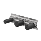  Vòi bồn tắm 3 lỗ gắn tường 2 đầu ra bằng stainless steel Kira - TKK82 