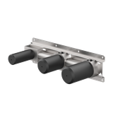  Vòi bồn tắm 3 lỗ gắn tường 2 đầu ra điều chỉnh nhiệt độ dài 190mm bằng stainless steel Kàto - TKN84 