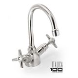  Vòi chậu lavabo cổ điển bằng đồng Italica - 3216 