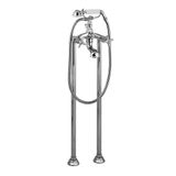  Vòi bồn tắm gắn sàn có sen cầm tay cổ điển bằng đồng Italica - 3274CL306 