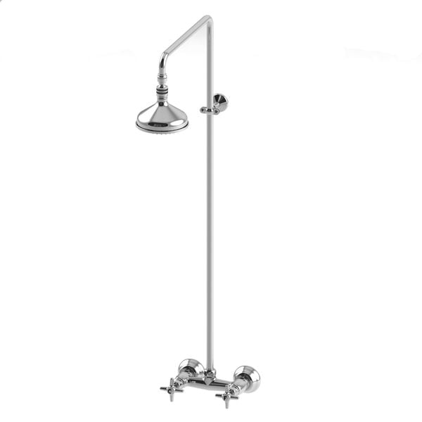  Sen cây gắn tường bát sen Ø140mm cổ điển bằng đồng Italica - 3283-301-314A-140 