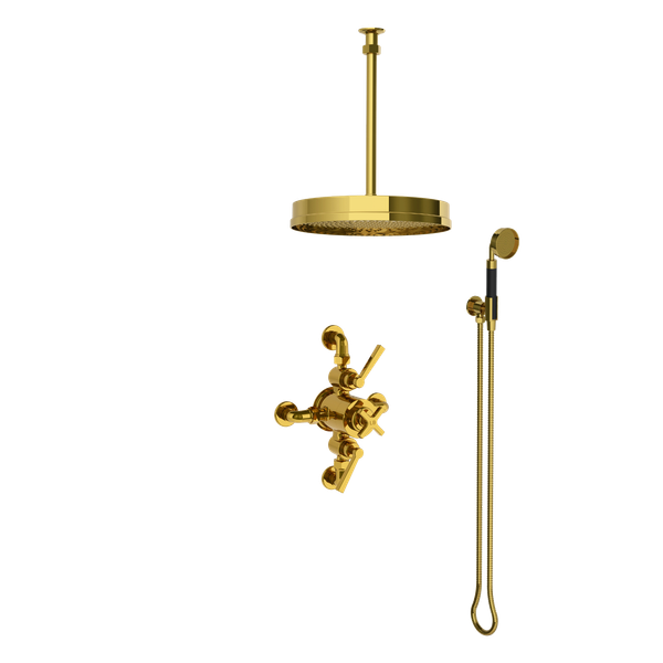  Vòi sen âm trần điều chỉnh nhiệt độ bát sen Ø300mm 1935 Janey Mac - JM-Shower-06 