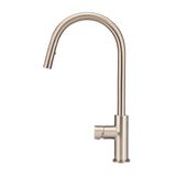  Vòi bếp rửa chén bát cao 442mm đầu vòi kéo ra bằng đồng MChampagne - K17PNCH 