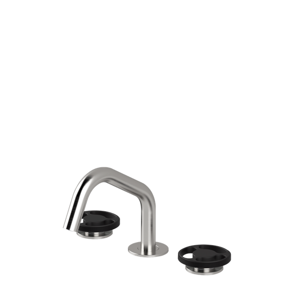  Vòi chậu lavabo xoay 3 lỗ cao 140mm bằng stainless steel Kàto - KAT23 