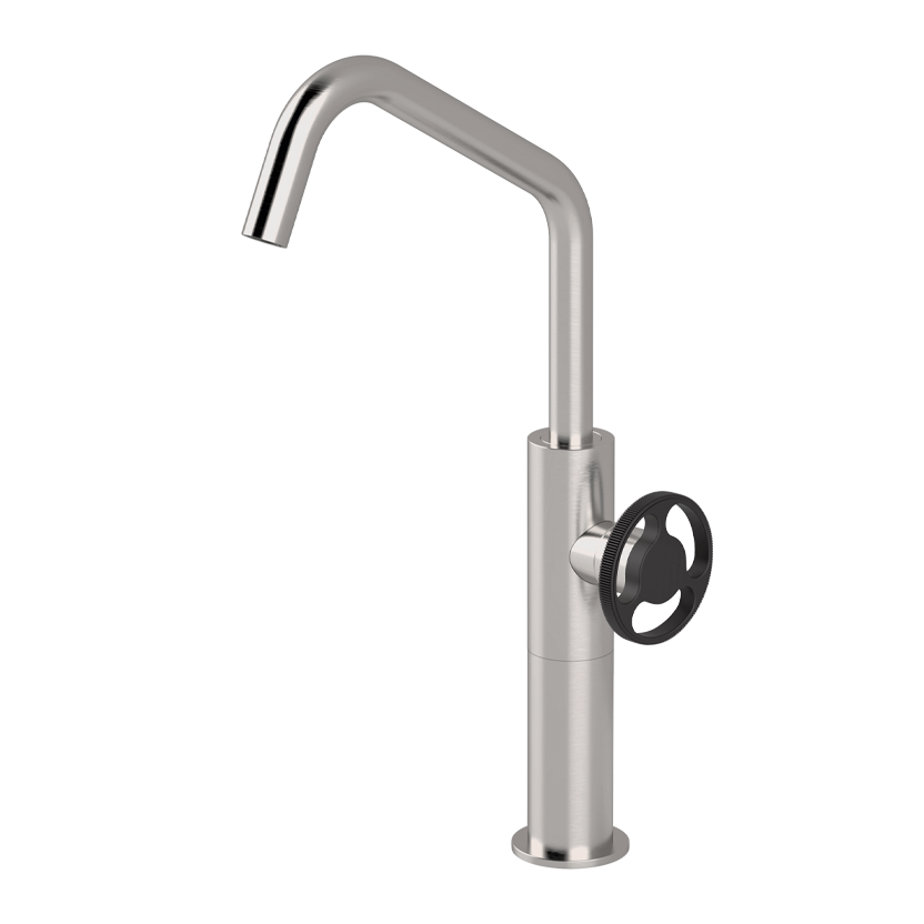  Vòi chậu lavabo cao 400mm bằng stainless steel Kàto - KAT3 