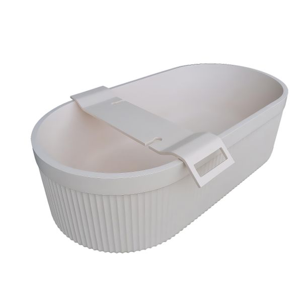  Bồn tắm dài 1800mm bằng solid surface - B117-SoftPink 