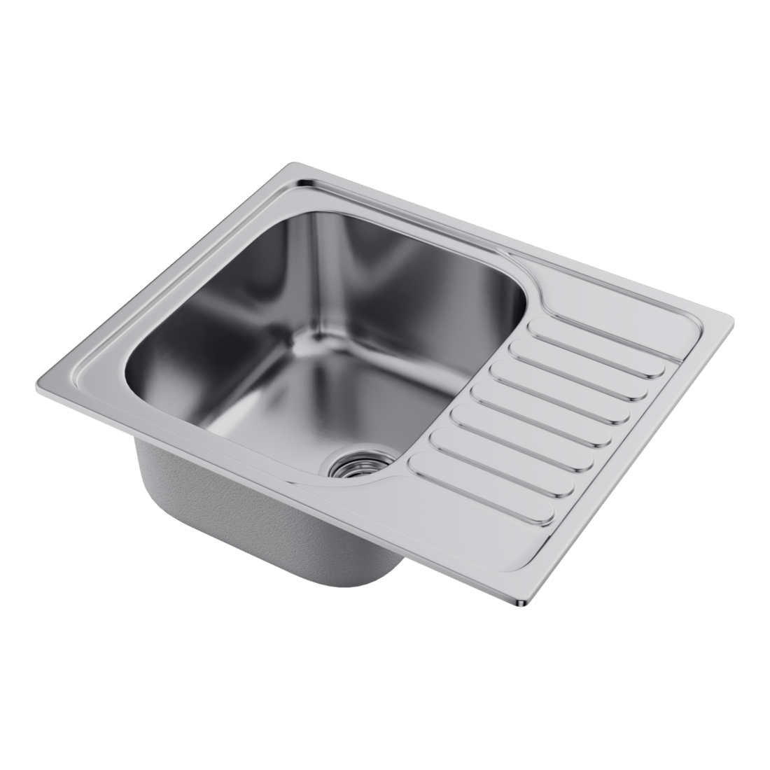  Chậu rửa chén bát stainless steel 1 hố KSGW60 