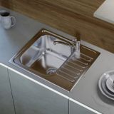  Chậu rửa chén bát stainless steel 1 hố KSGW60 