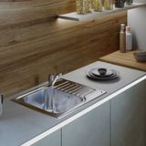  Chậu rửa chén bát stainless steel 1 hố KSGW60 