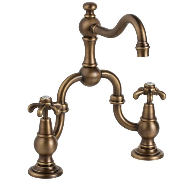  Vòi chậu lavabo 2 lỗ bằng đồng Série 1900 - M01-1102 