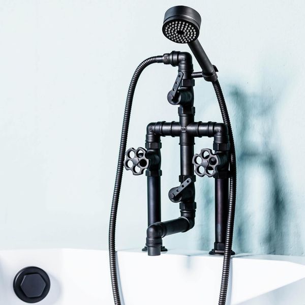  Vòi bồn tắm hai lỗ bằng đồng Industry - 3306 