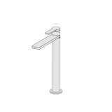  Vòi chậu lavabo cao 290mm bằng đồng Macò - MAC3S 