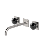  Vòi chậu lavabo gắn tường 3 lỗ dài 250mm bằng stainless steel Mirò - MRN29 