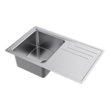  Chậu rửa chén bát stainless steel 1 hố MZU78 