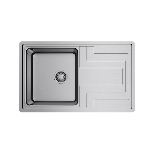  Chậu rửa chén bát stainless steel 1 hố MZU78 