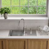  Chậu rửa chén bát stainless steel 1 hố MZU78 
