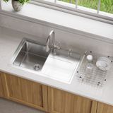  Chậu rửa chén bát stainless steel 1 hố MZU78 