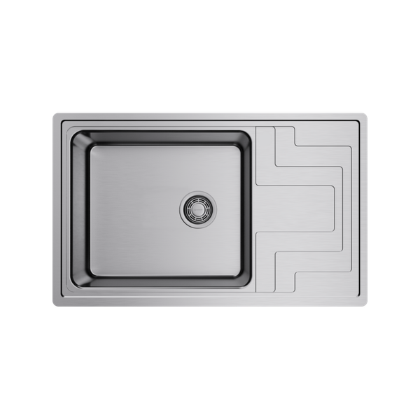  Chậu rửa chén bát stainless steel 1 hố MZU78LB 