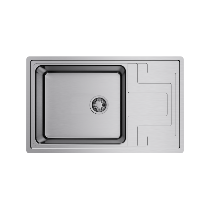  Chậu rửa chén bát stainless steel 1 hố MZU78LB 