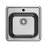  Chậu rửa chén bát stainless steel 1 hố NTR48 