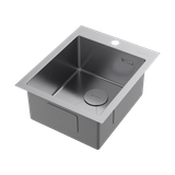  Chậu rửa chén bát stainless steel 1 hố AKSM41 