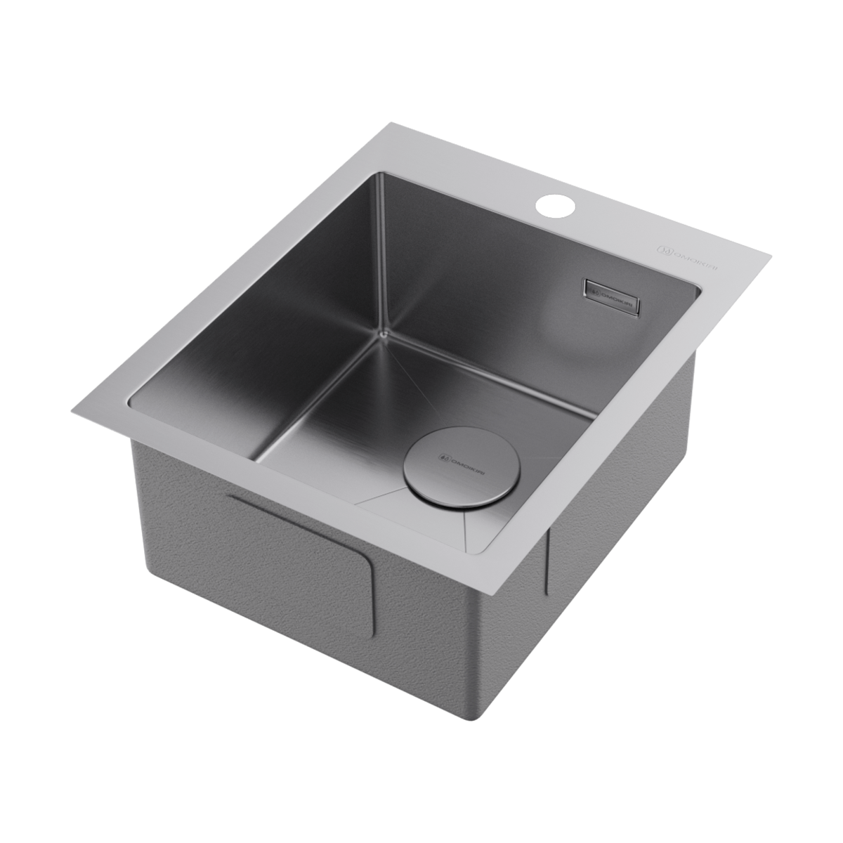  Chậu rửa chén bát stainless steel 1 hố AKSM41 