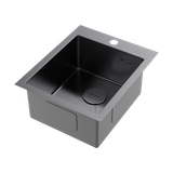  Chậu rửa chén bát stainless steel 1 hố AKSM41 