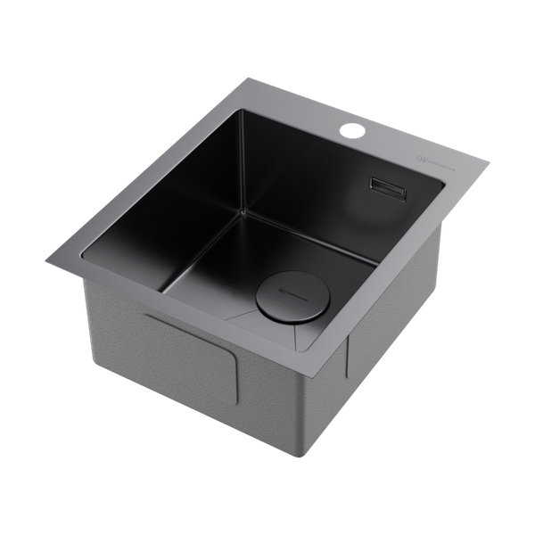  Chậu rửa chén bát stainless steel 1 hố AKSM41 