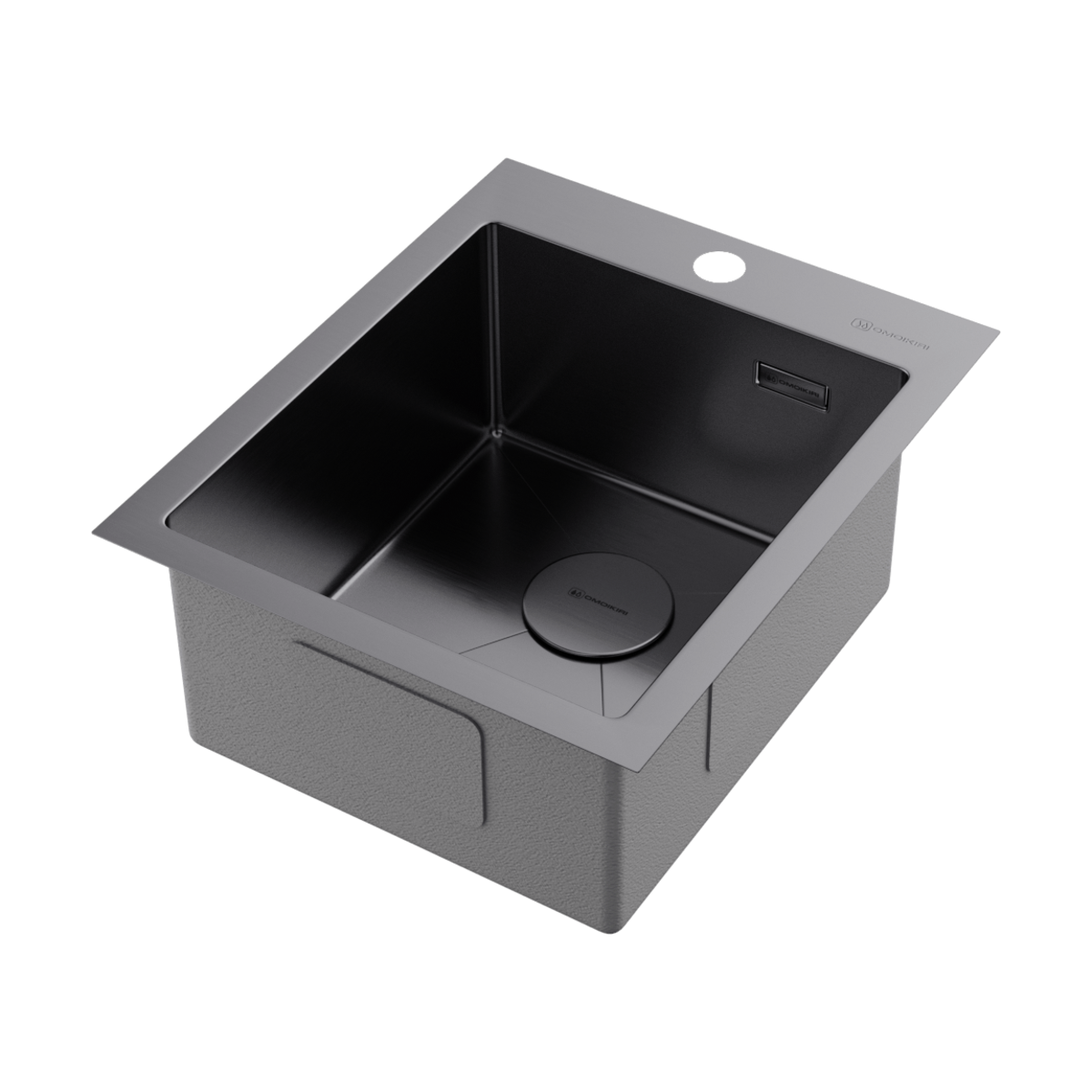  Chậu rửa chén bát stainless steel 1 hố AKSM41 