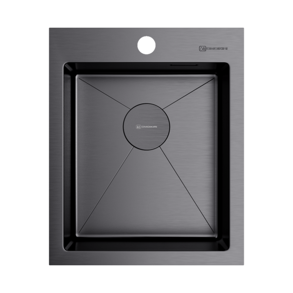  Chậu rửa chén bát stainless steel 1 hố AKSM41 