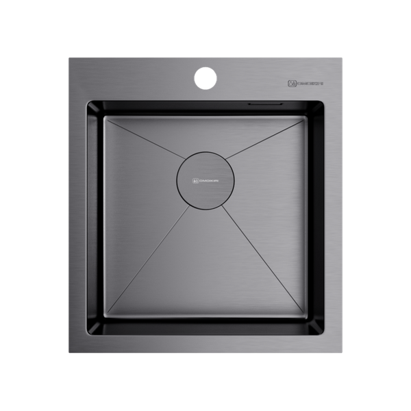  Chậu rửa chén bát stainless steel 1 hố AKSM46 