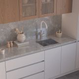  Chậu rửa chén bát stainless steel 1 hố OMI43 