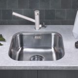  Chậu rửa chén bát stainless steel 1 hố OMI44QUADRO 