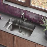  Chậu rửa chén bát stainless steel 1 hố OMI76 