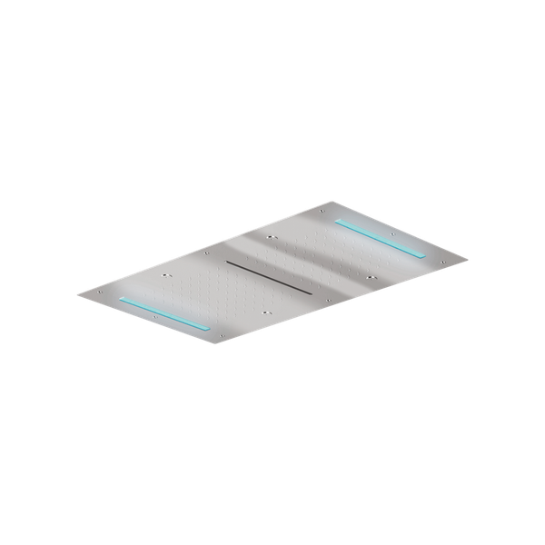  Bát sen sắc ký trị liệu chữ nhật âm trần 700x400 mm 03 chức năng phong cách spa Radomonte Wellness stainless steel - PIA22 