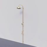  Sen cây gắn tường ngoài trời chỉ có nước lạnh bằng đồng thau (brass) - Proara 