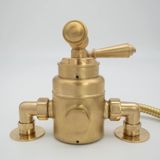  Van điều chỉnh nhiệt độ 2 đầu ra cho sen ngoài trời bằng đồng thau - Probrass 