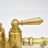  Van điều chỉnh nhiệt độ 2 đầu ra cho sen ngoài trời bằng đồng thau - Probrass 