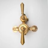  Van điều chỉnh nhiệt độ 2 đầu ra cho sen ngoài trời bằng đồng thau - Probrass 